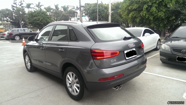 Audi Q3 小開箱與菜單分享