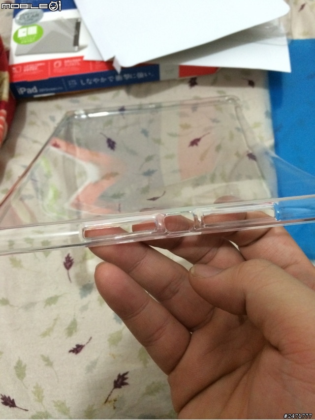 [開箱]iPad Air保護殼不專業開箱心得from+ScourPad+終於遠從日本到來拉~