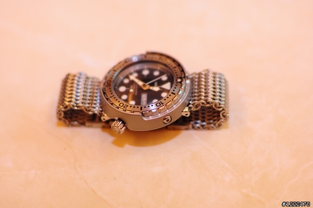 遲來的SEIKO 鮪魚罐頭SBBN017開箱