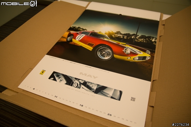 [開箱]2014 Ferrari Calender年曆分享