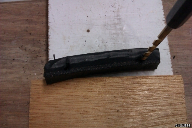 [吃飽撐著]DIY自製v煞可替換煞車皮