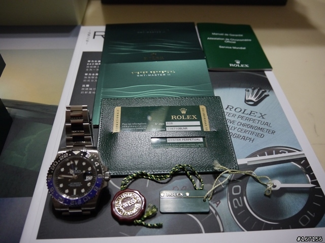 ROLEX 116710BLNR 藍黑GMT小開箱(圖傷眼~請見諒喔)
