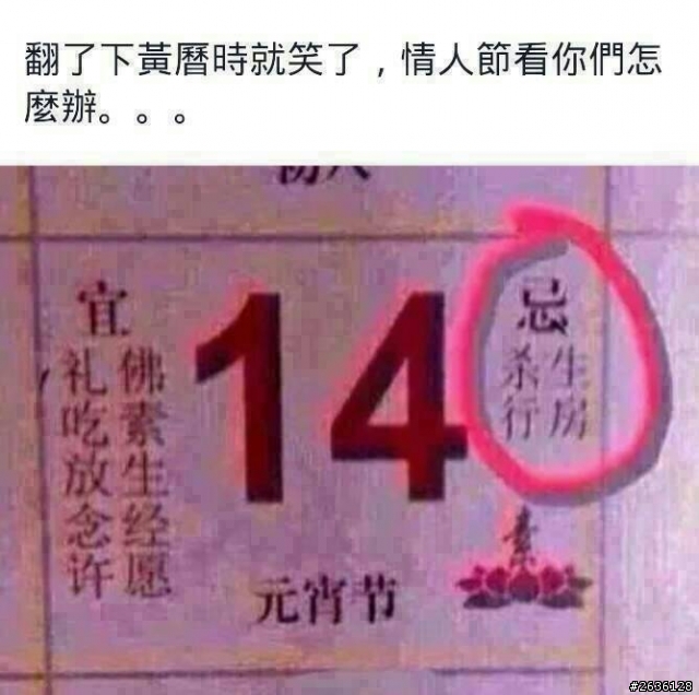 今天是情人節耶!!!!