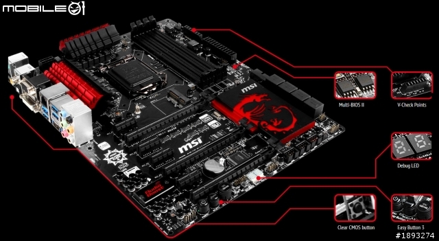 [開箱] SAMSUNG SSD mSATA EVO 250GB @ msi Z87-GD65 Gaming