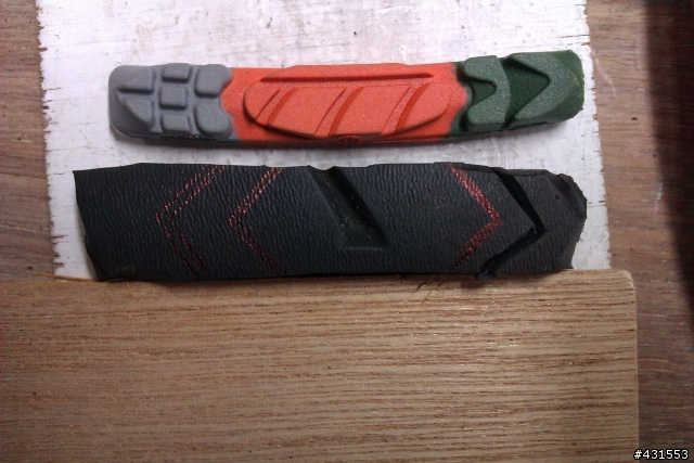 [吃飽撐著]DIY自製v煞可替換煞車皮