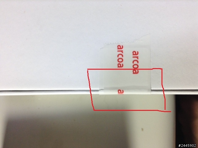請問Nexus 5的內盒上的封條??