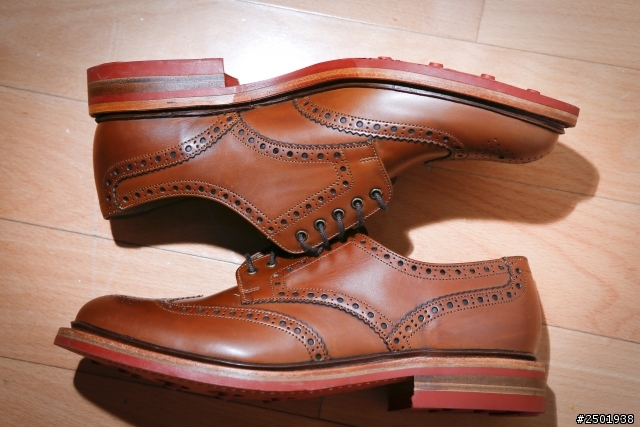 開箱！ 英國製手工皮鞋(牛津鞋）Loake 1880 Premium Worton Dainile鞋底經典雕花手工鞋