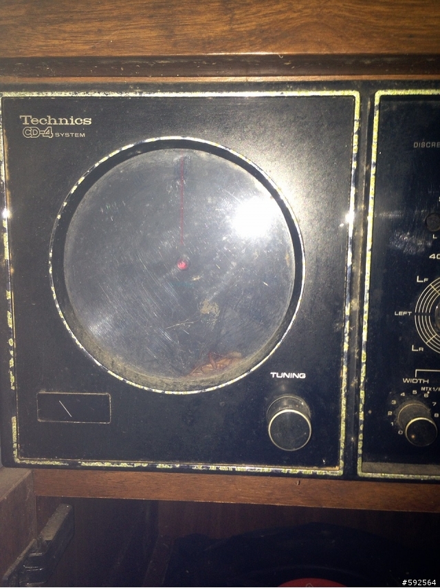 老古董請益!!!technics cd-4 system黑膠