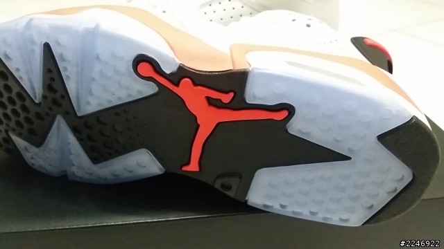 開箱~ AIR JORDAN RETRO 6 Infrared 小時候的夢想