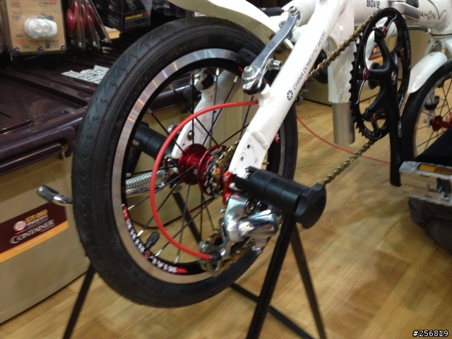 看我把Dahon Dove-Bya 412 單速14吋折疊車改米洛Mailo 外三變速輪組
