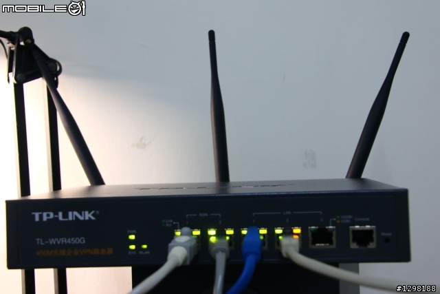 TP-LINK TL-WVR450G450M無線企業VPN雙WAN路由器簡易開箱