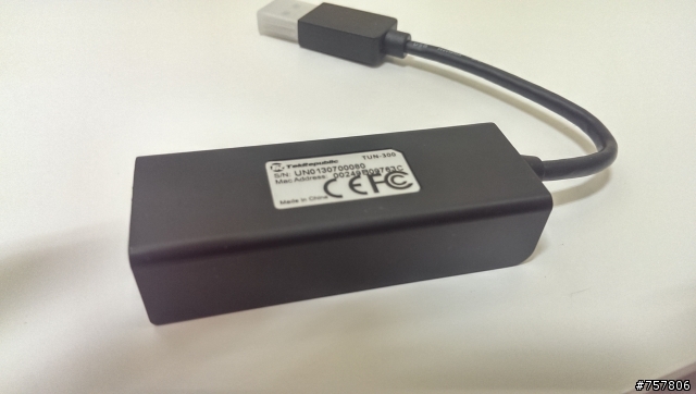 【開箱】TekRepublic USB3.0 高速外接網路卡 TUN300