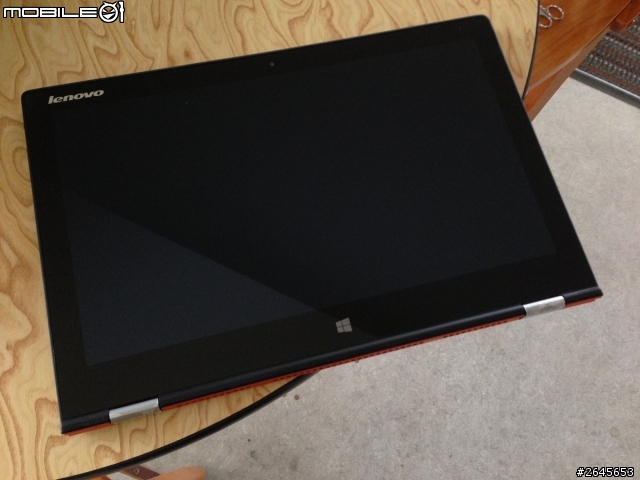 【不專業開箱】Lenovo IdeaPad Yoga 2 Pro 日光橘