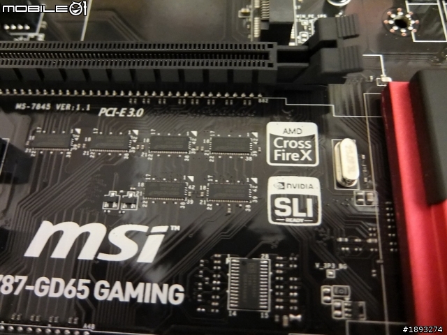 [開箱] SAMSUNG SSD mSATA EVO 250GB @ msi Z87-GD65 Gaming
