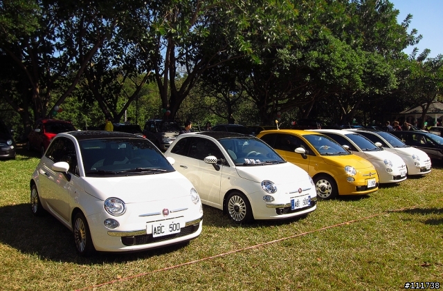 FFC Day 2013 之 Fiat500車聚