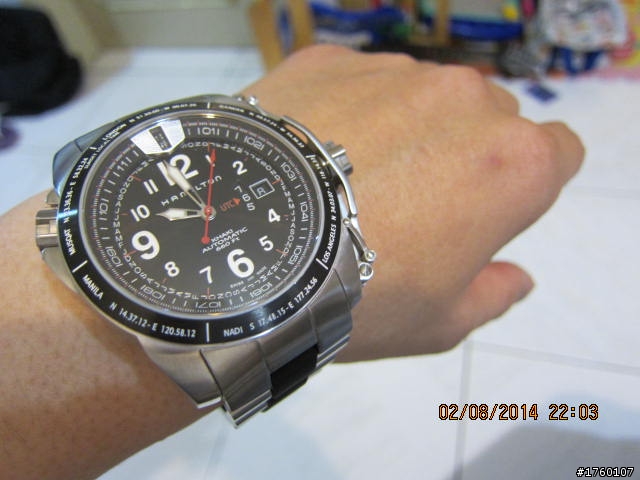 [開箱]HAMILTON  KHAKI  ACTION  SUNSET  機械錶開箱  H62565133