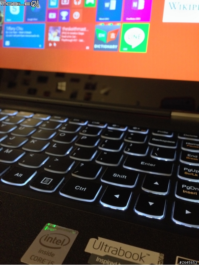 【不專業開箱】Lenovo IdeaPad Yoga 2 Pro 日光橘