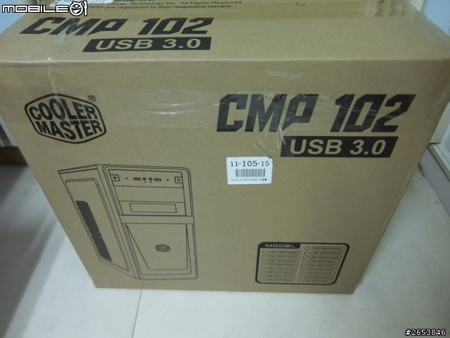 [開箱] 酷媽 CoolerMaster 入門低價機殼：殺手 103 裝機文