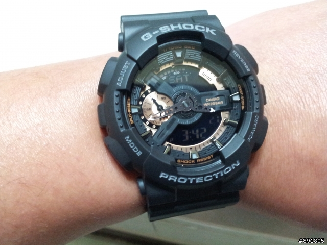 【開 箱】萬年不敗 CASIO G SHOCK GA110RG
