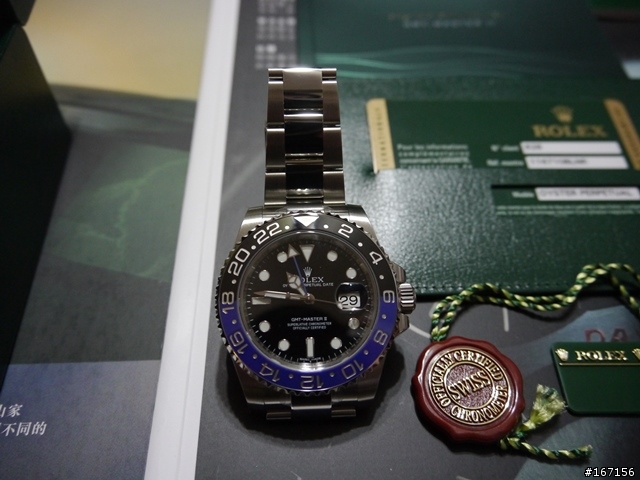 ROLEX 116710BLNR 藍黑GMT小開箱(圖傷眼~請見諒喔)