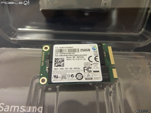 [開箱] SAMSUNG SSD mSATA EVO 250GB @ msi Z87-GD65 Gaming