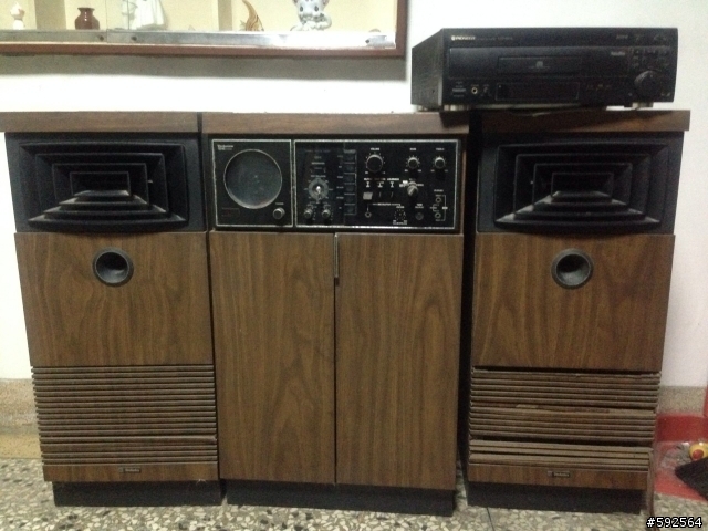 老古董請益!!!technics cd-4 system黑膠
