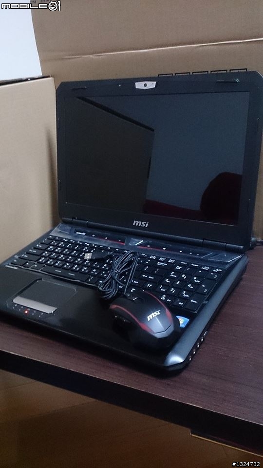 MSI 工作站筆電 GT60-2OK-3K 簡易開箱文!(陸續編輯中..)