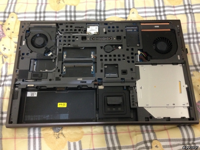 Dell  Precision M6800 開箱