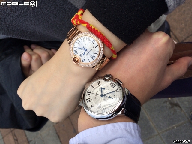 ［開箱］Cartier結婚對錶