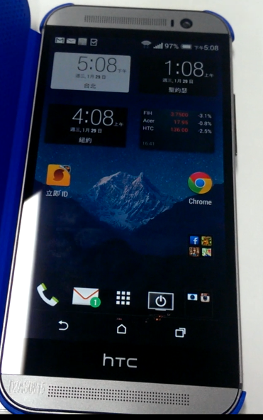 HTC M8 最終樣式已定沒有改變的可能性??
