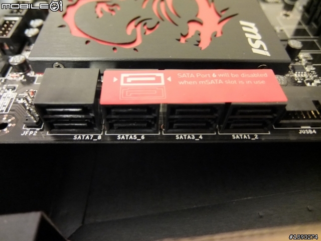 [開箱] SAMSUNG SSD mSATA EVO 250GB @ msi Z87-GD65 Gaming