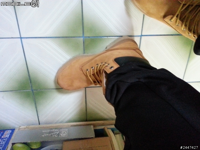 (簡易開箱) 進擊的黃靴 Timberland PRO 65016 霸氣的黃靴呀>_