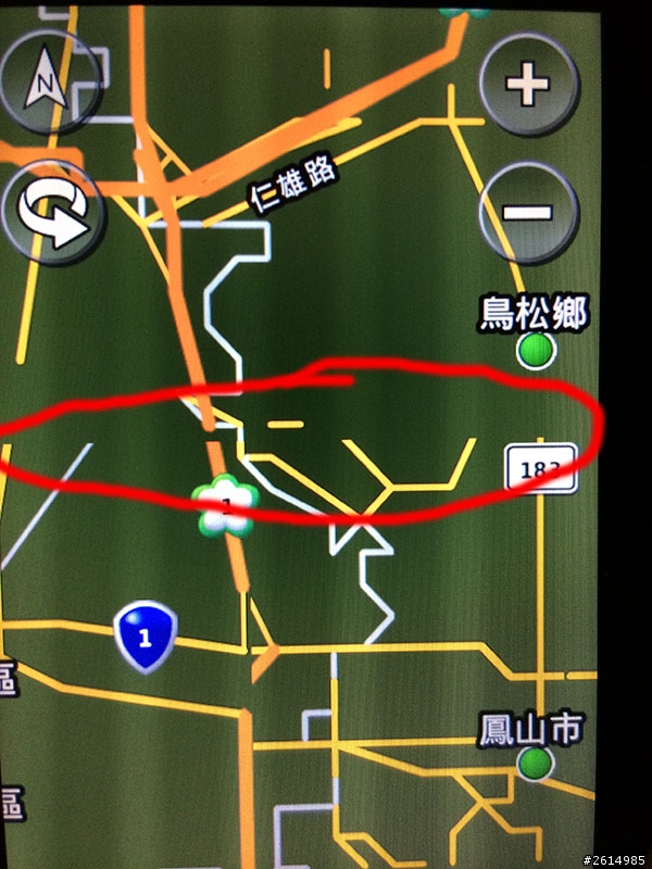 Garmin 3790T 地圖顯示不完全
