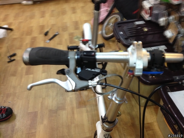 看我把Dahon Dove-Bya 412 單速14吋折疊車改米洛Mailo 外三變速輪組