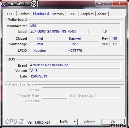 [開箱] SAMSUNG SSD mSATA EVO 250GB @ msi Z87-GD65 Gaming