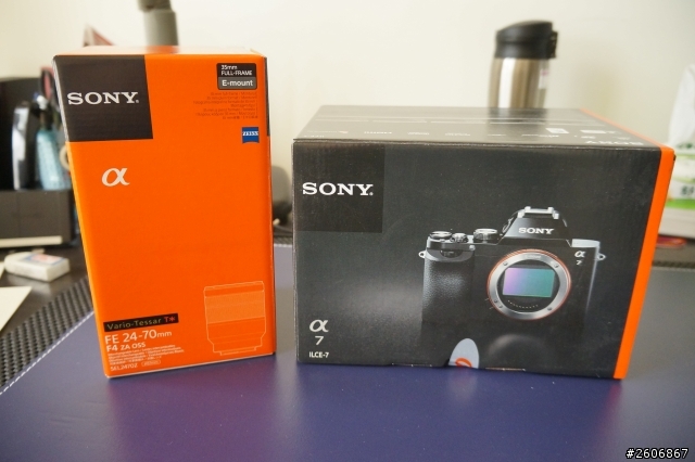 謝謝各位先進的指教讓我決定入手a7+2470z