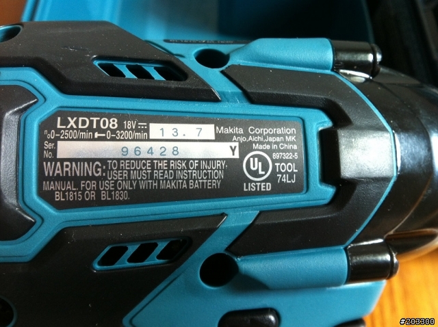 [開箱] Makita LXT239 無刷起子板手&衝擊震動電鑽
