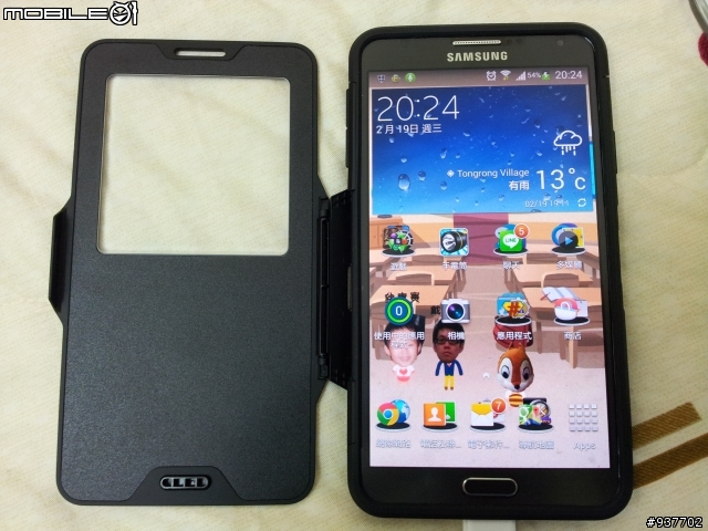 簡易(開箱文)新款SGP Galaxy 三星 Note 3 Case Slim Armor View