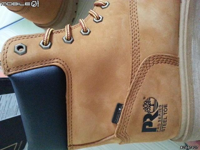 (簡易開箱) 進擊的黃靴 Timberland PRO 65016 霸氣的黃靴呀>_