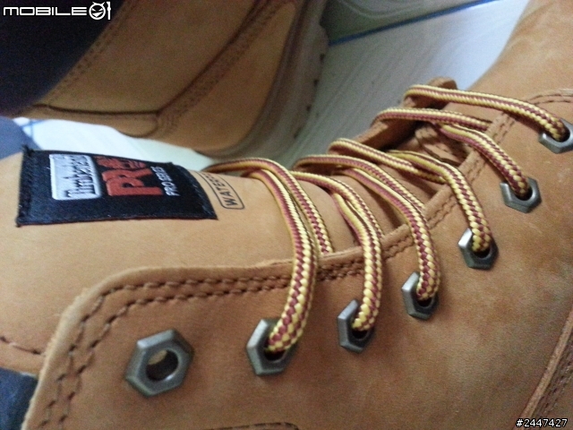 (簡易開箱) 進擊的黃靴 Timberland PRO 65016 霸氣的黃靴呀>_