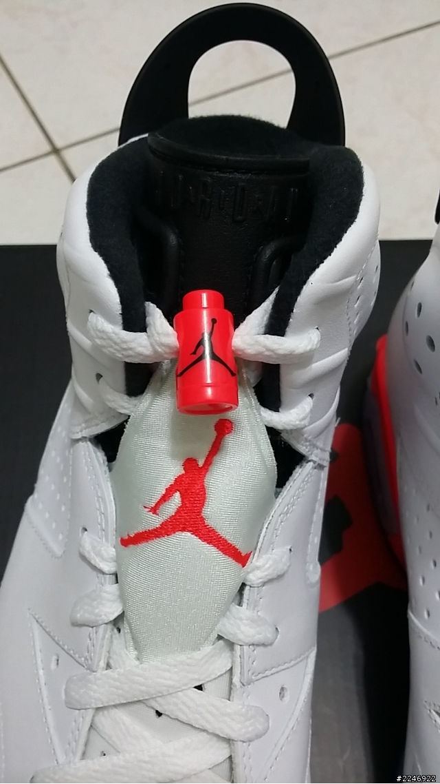 開箱~ AIR JORDAN RETRO 6 Infrared 小時候的夢想