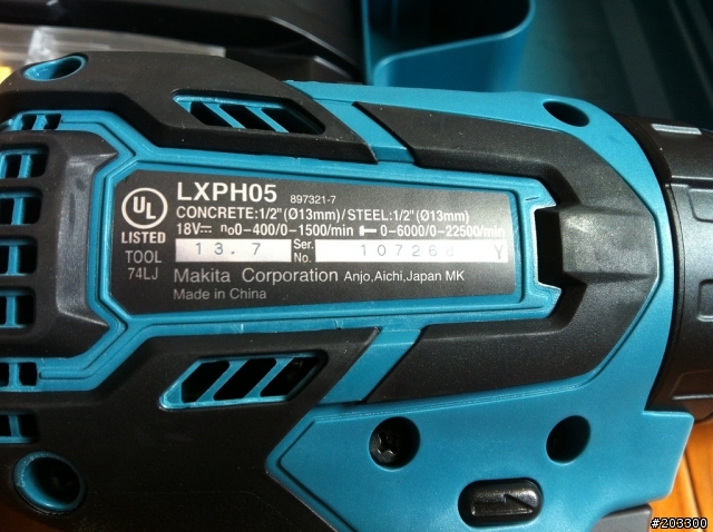 [開箱] Makita LXT239 無刷起子板手&衝擊震動電鑽