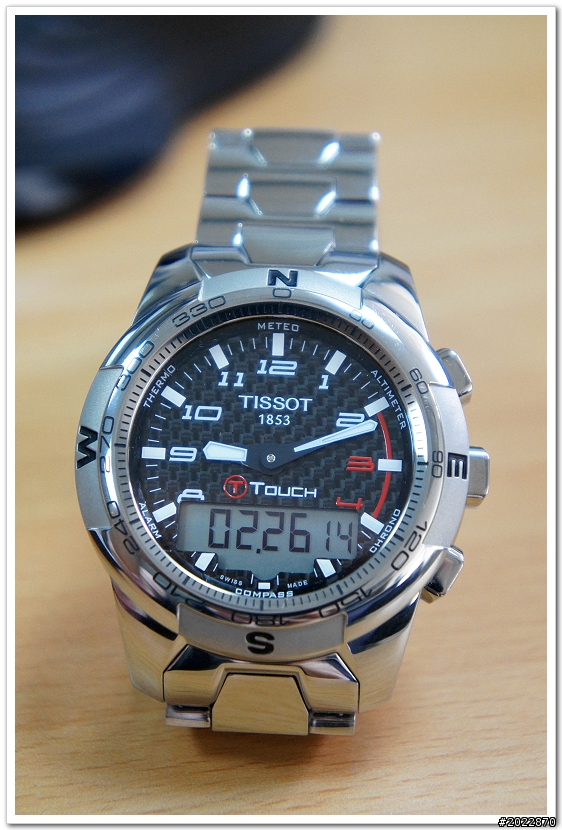Tissot T-Touch II 鈦金屬錶開箱