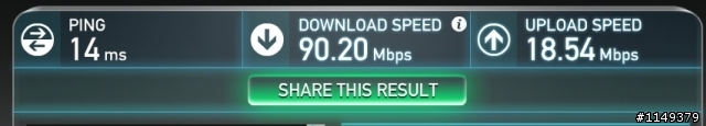 （已解除封印...）『已更換Airport Extreme+300Mbpr』請問iPhone AC wifi 極限速度是能到哪？