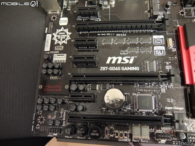 [開箱] SAMSUNG SSD mSATA EVO 250GB @ msi Z87-GD65 Gaming