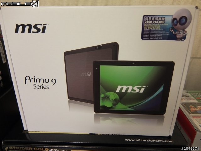 [開箱] C/P 性價不錯的 msi 微星9.7吋 3G平板 Primo93