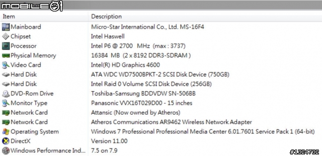 MSI 工作站筆電 GT60-2OK-3K 簡易開箱文!(陸續編輯中..)