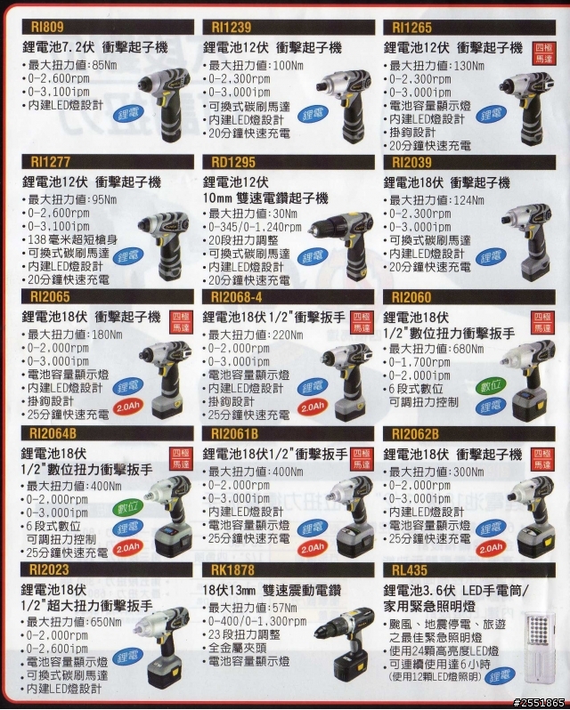 德克斯EI1204衝擊起子機