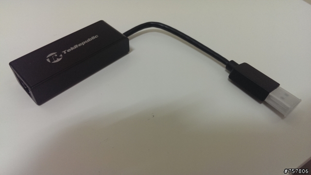 【開箱】TekRepublic USB3.0 高速外接網路卡 TUN300