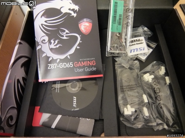 [開箱] SAMSUNG SSD mSATA EVO 250GB @ msi Z87-GD65 Gaming